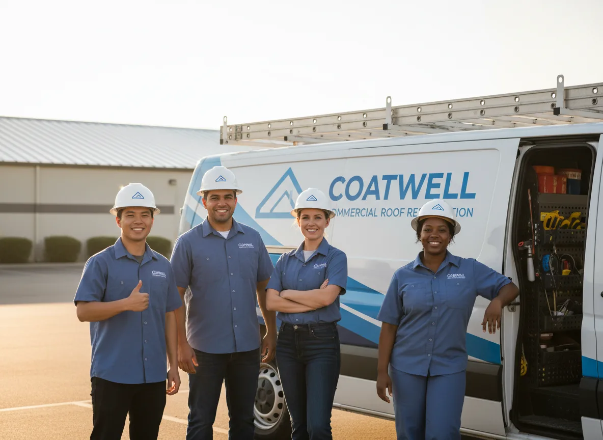 Commercial roof coating company in New Ulm, TX